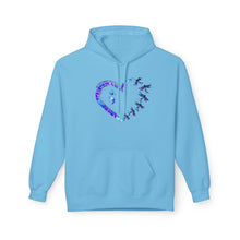 Load image into Gallery viewer, Mental Health Awareness Fleece Hoodie - Unisex Softstyle