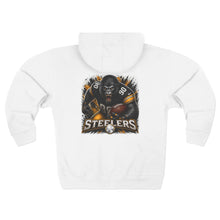 Load image into Gallery viewer, Steelers Unisex Zip Hoodie