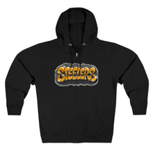Load image into Gallery viewer, Steelers Unisex Zip Hoodie