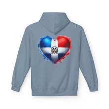 Load image into Gallery viewer, Dominican Republic Fleece Hoodie - Unisex Softstyle