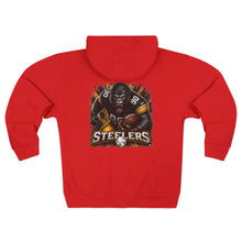 Load image into Gallery viewer, Steelers Unisex Zip Hoodie