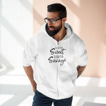 Load image into Gallery viewer, Sort of Sweet Unisex Zip Hoodie