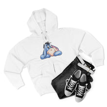 Load image into Gallery viewer, Eeyore Unisex Zip Hoodie