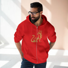 Load image into Gallery viewer, Lion Unisex Zip Hoodie