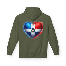 Load image into Gallery viewer, Dominican Republic Fleece Hoodie - Unisex Softstyle