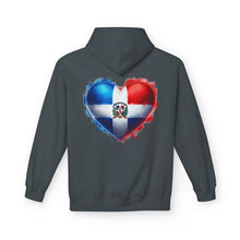 Load image into Gallery viewer, Dominican Republic Fleece Hoodie - Unisex Softstyle