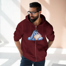 Load image into Gallery viewer, Eeyore Unisex Zip Hoodie