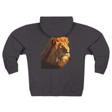 Load image into Gallery viewer, Lion Unisex Zip Hoodie