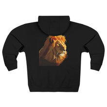 Load image into Gallery viewer, Lion Unisex Zip Hoodie