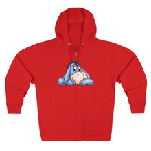 Load image into Gallery viewer, Eeyore Unisex Zip Hoodie