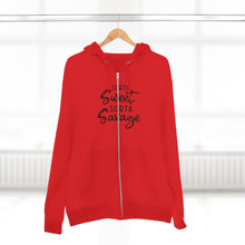 Load image into Gallery viewer, Sort of Sweet Unisex Zip Hoodie