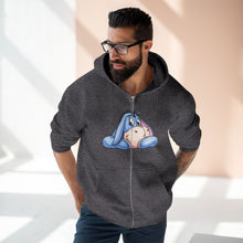 Load image into Gallery viewer, Eeyore Unisex Zip Hoodie