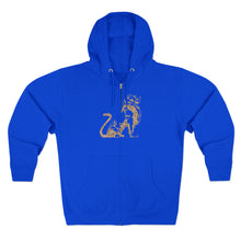 Load image into Gallery viewer, Lion Unisex Zip Hoodie