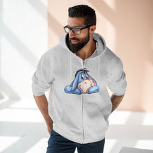 Load image into Gallery viewer, Eeyore Unisex Zip Hoodie