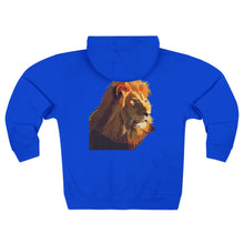 Load image into Gallery viewer, Lion Unisex Zip Hoodie