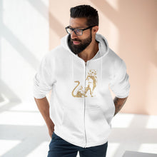 Load image into Gallery viewer, Lion Unisex Zip Hoodie