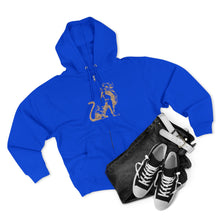 Load image into Gallery viewer, Lion Unisex Zip Hoodie