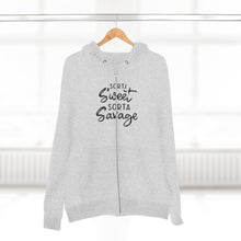 Load image into Gallery viewer, Sort of Sweet Unisex Zip Hoodie
