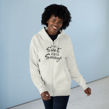 Load image into Gallery viewer, Sort of Sweet Unisex Zip Hoodie