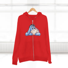 Load image into Gallery viewer, Eeyore Unisex Zip Hoodie