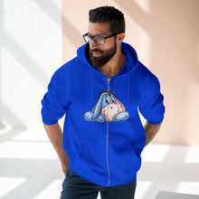 Load image into Gallery viewer, Eeyore Unisex Zip Hoodie