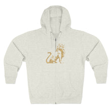 Load image into Gallery viewer, Lion Unisex Zip Hoodie