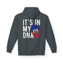 Load image into Gallery viewer, Haiti It's in my DNA Fleece Hoodie - Unisex Softstyle