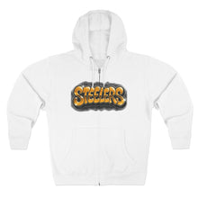 Load image into Gallery viewer, Steelers Unisex Zip Hoodie