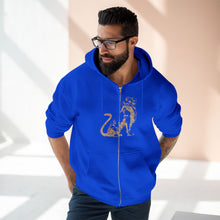 Load image into Gallery viewer, Lion Unisex Zip Hoodie