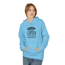 Load image into Gallery viewer, Haiti DNA If You Met My Family Fleece Hoodie - Unisex Softstyle