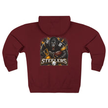 Load image into Gallery viewer, Steelers Unisex Zip Hoodie