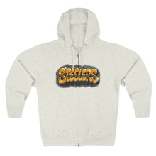 Load image into Gallery viewer, Steelers Unisex Zip Hoodie