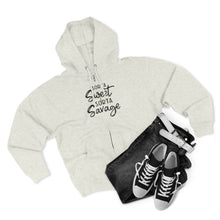 Load image into Gallery viewer, Sort of Sweet Unisex Zip Hoodie