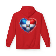 Load image into Gallery viewer, Dominican Republic Fleece Hoodie - Unisex Softstyle