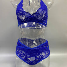 Load image into Gallery viewer, Ladies Lace Lingerie Soft Cup Backless Sexy Underwear Suit