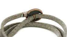 Load image into Gallery viewer, Wrapped Leather Essential Oil Bracelet- Adjustable