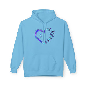 Mental Health Awareness Fleece Hoodie - Unisex Softstyle