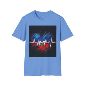 Haiti T-Shirt, Heart Design, Unisex