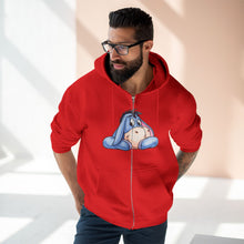 Load image into Gallery viewer, Eeyore Unisex Zip Hoodie
