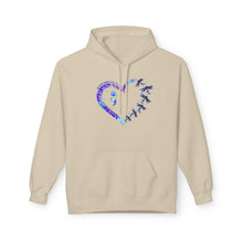 Load image into Gallery viewer, Mental Health Awareness Fleece Hoodie - Unisex Softstyle
