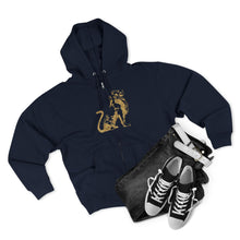 Load image into Gallery viewer, Lion Unisex Zip Hoodie

