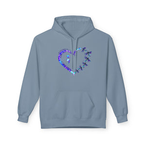 Mental Health Awareness Fleece Hoodie - Unisex Softstyle