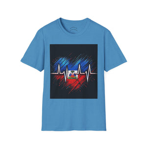 Haiti T-Shirt, Heart Design, Unisex