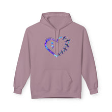 Load image into Gallery viewer, Mental Health Awareness Fleece Hoodie - Unisex Softstyle
