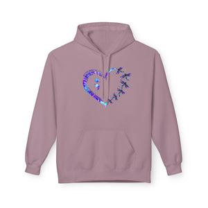 Mental Health Awareness Fleece Hoodie - Unisex Softstyle