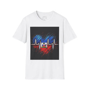 Haiti T-Shirt, Heart Design, Unisex