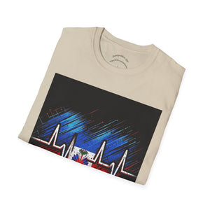 Haiti T-Shirt, Heart Design, Unisex