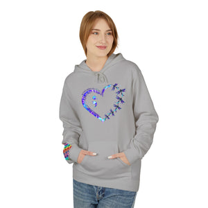 Mental Health Awareness Fleece Hoodie - Unisex Softstyle