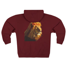 Load image into Gallery viewer, Lion Unisex Zip Hoodie

