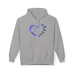 Mental Health Awareness Fleece Hoodie - Unisex Softstyle